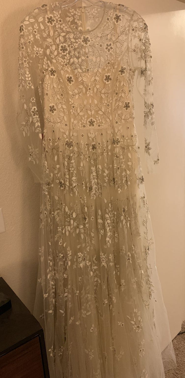 BHLDN Golden Hour Gown/ Style #47370754 – Nearly Newlywed