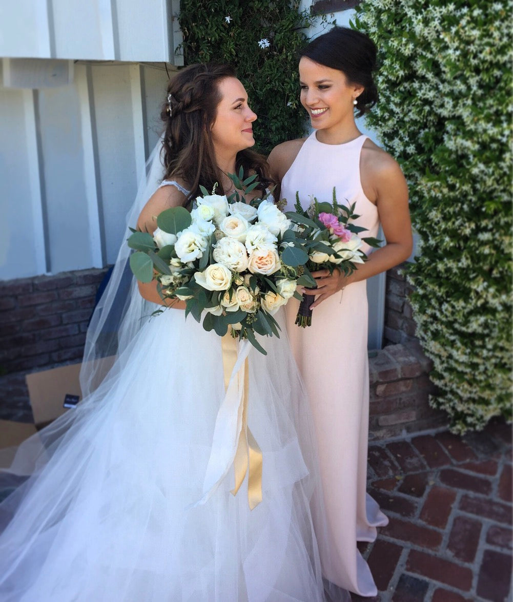 BHLDN Iva Crepe Maxi – Nearly Newlywed