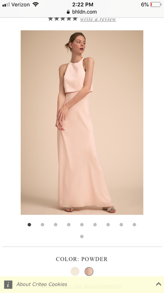 Iva crepe hotsell maxi bhldn