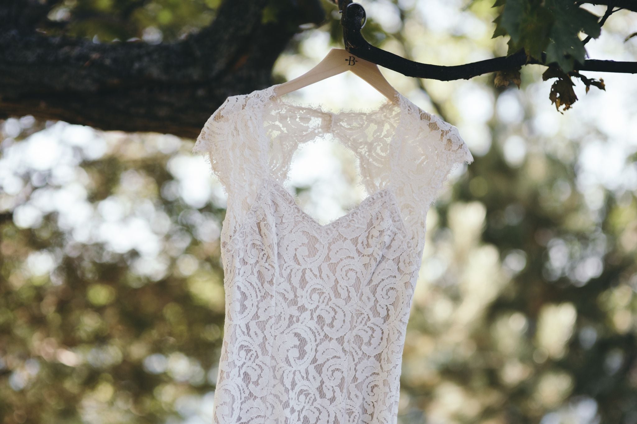 BHLDN MARIVANA LACE GOWN IVORY – Nearly Newlywed