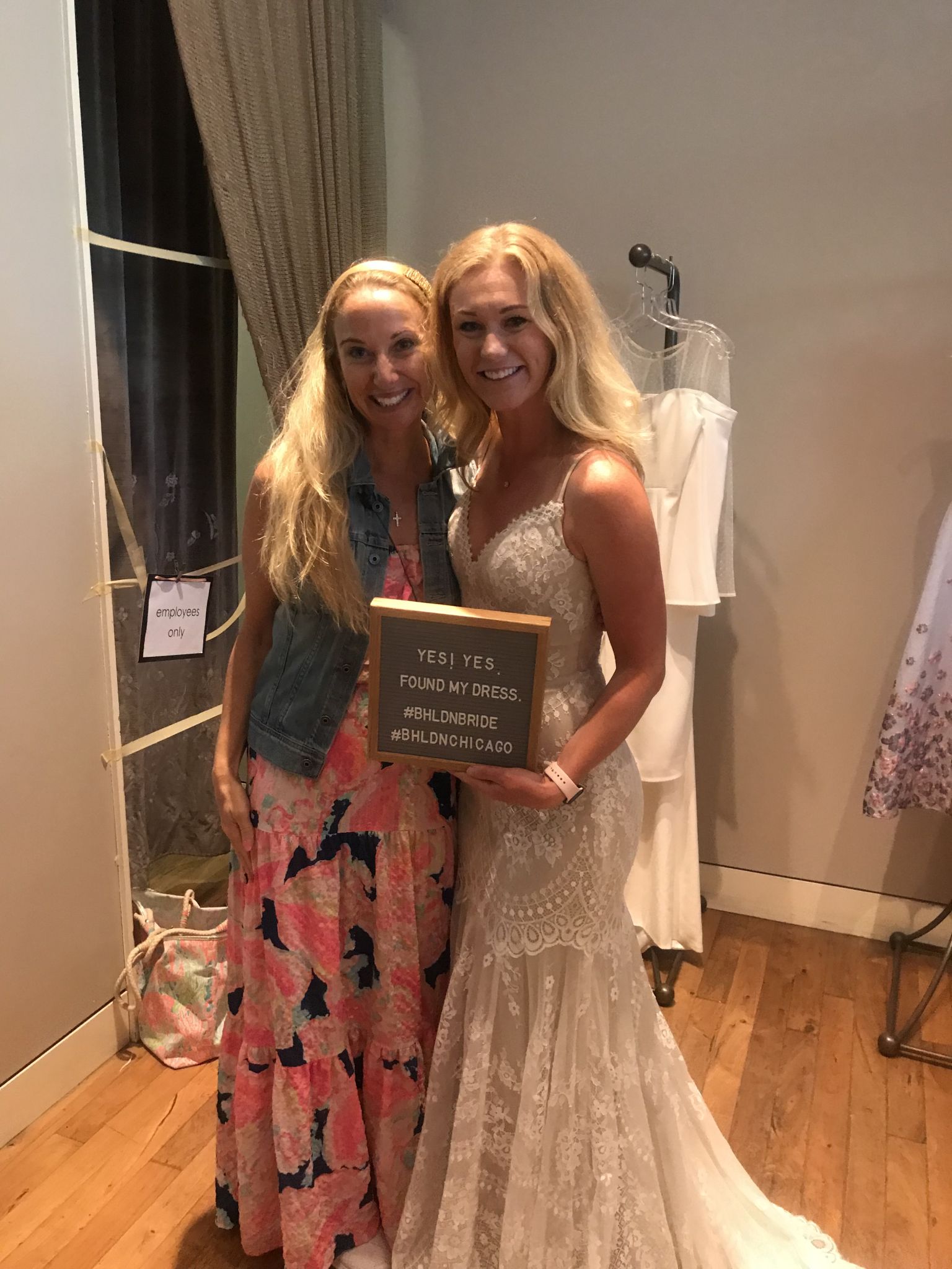 BHLDN Cascading Lace Gown – Nearly Newlywed