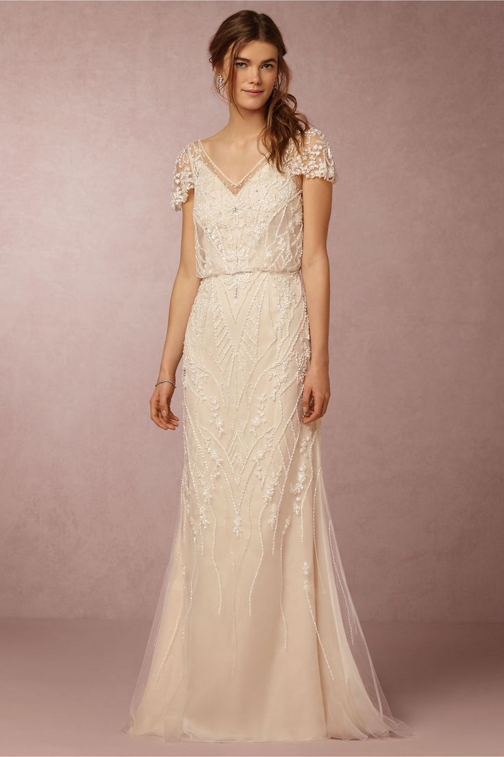 BHLDN Aurora Gown by Etoile – Nearly Newlywed