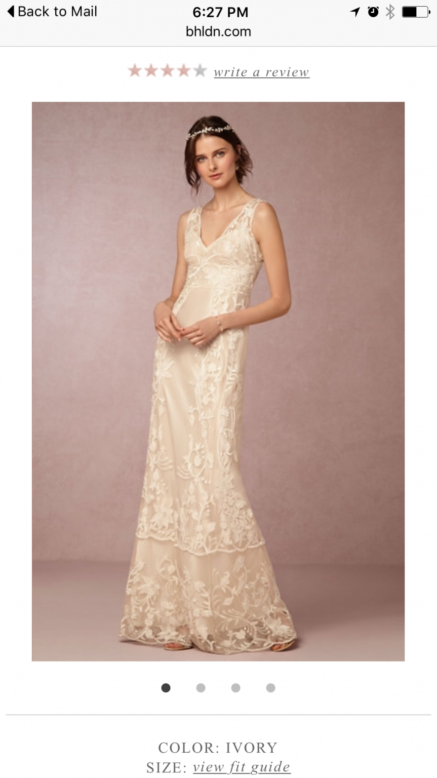BHLDN GWYNETH PreOwnedWeddingDresses