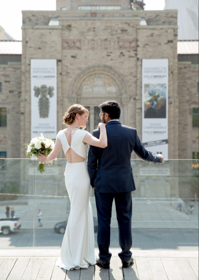 Bhldn sawyer gown used hot sale