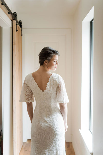 Kieran shop gown bhldn