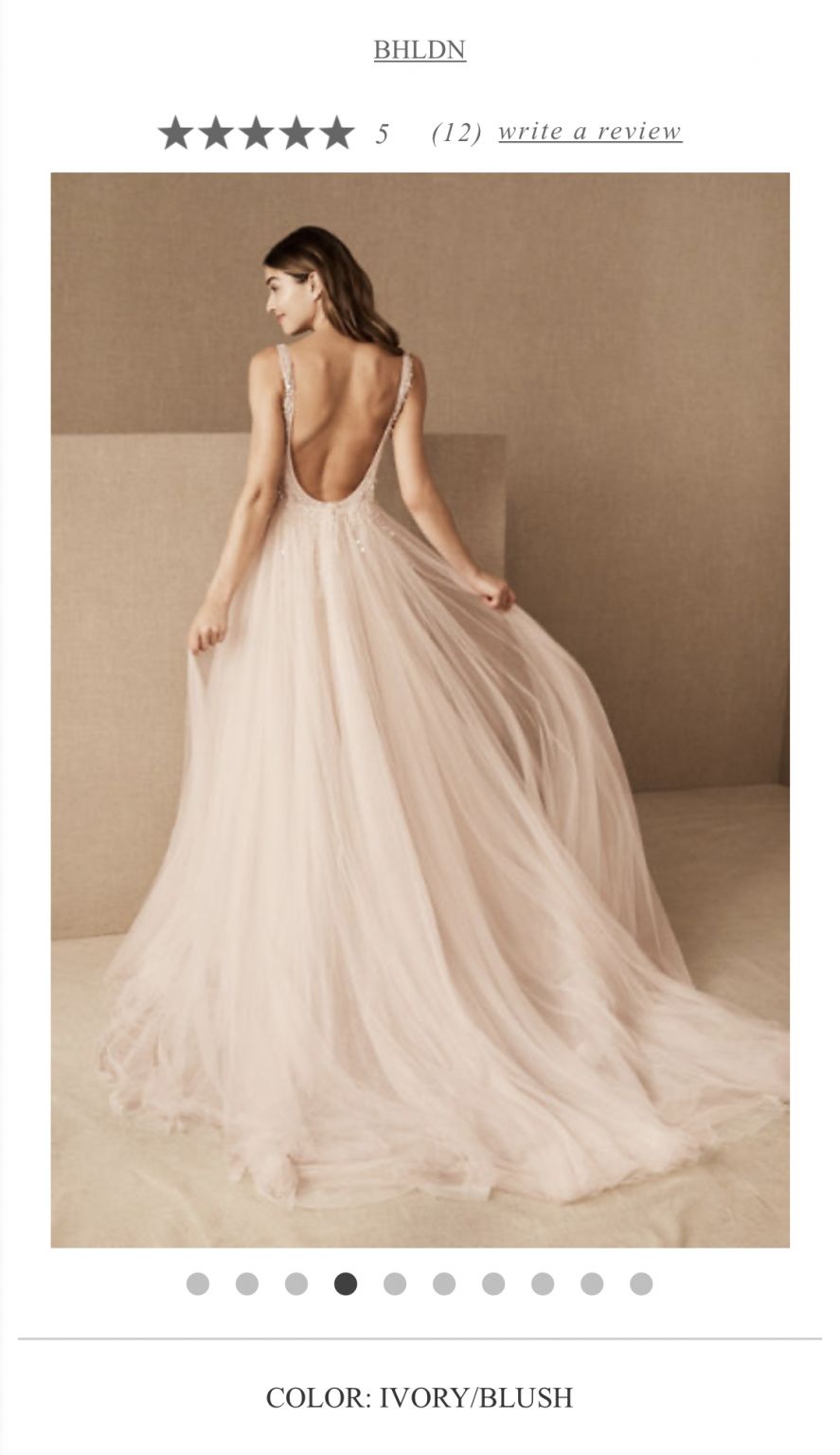 BHLDN Written In The Stars – Nearly Newlywed