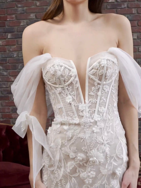 Calla Blanche Size 8 124108 Jill Ivory/Light Nude Gown – Bridal Sense