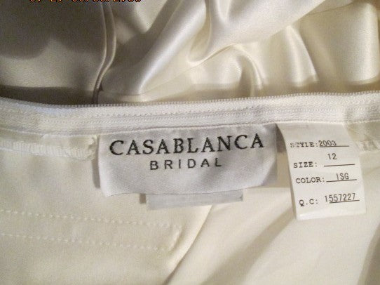 Style 2003  Casablanca Bridal