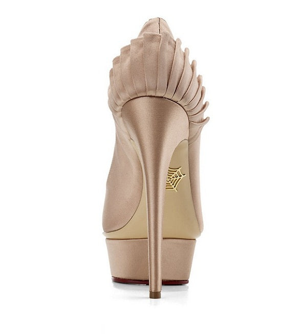 Charlotte olympia bridal shoes hotsell