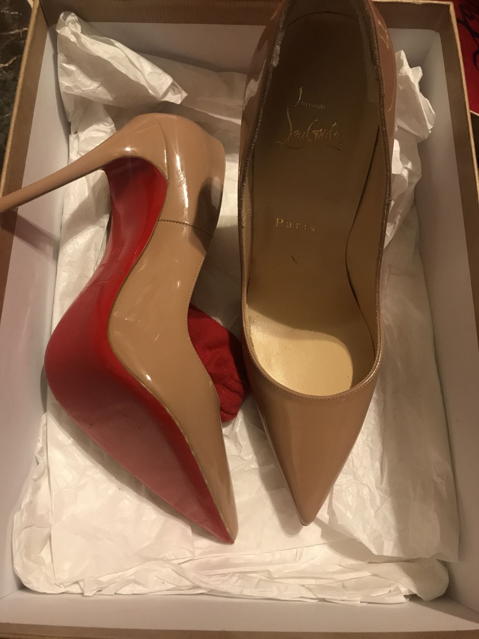 $6495 NEW Christian Louboutin CATENITA CROCODILE ALLIGATOR Shoes Ruby Red 39