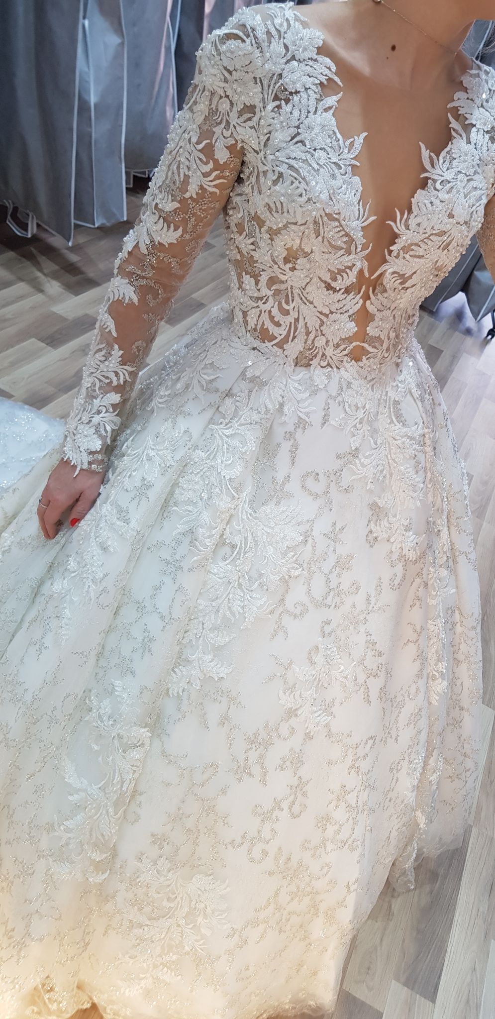 Crystal design 2024 wedding dress 2019