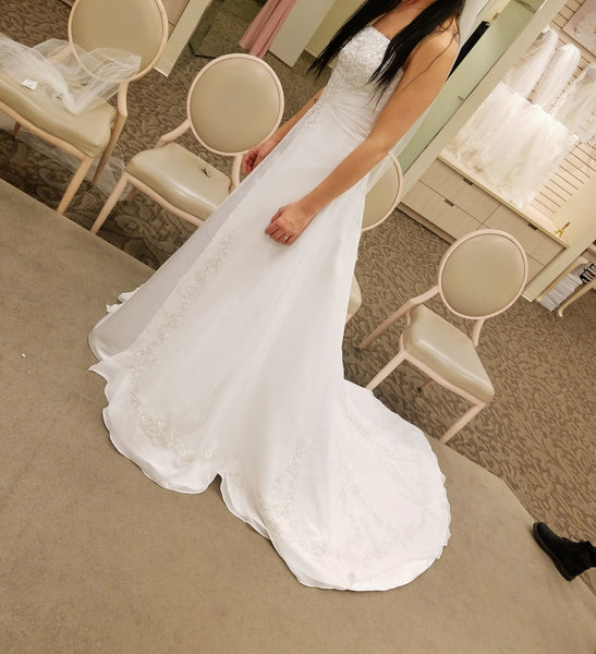 David's bridal petite on sale dresses