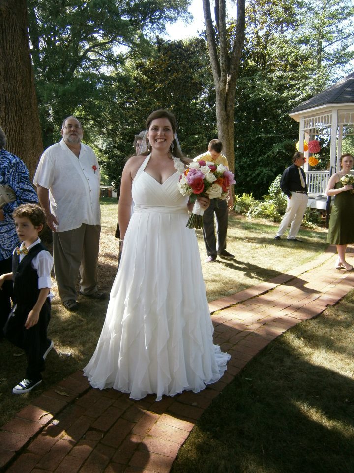 Davids Bridal Halter Dress