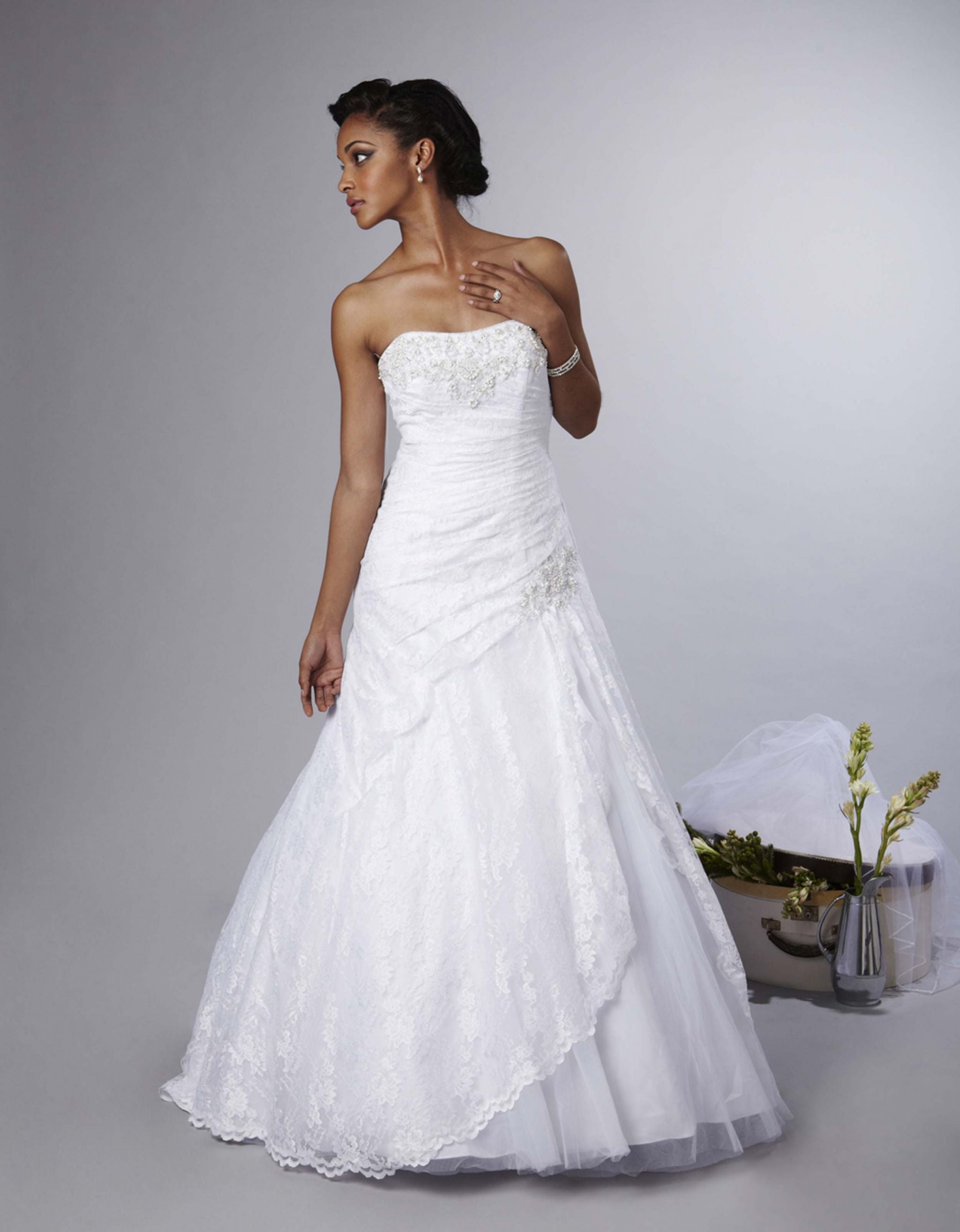 David s Bridal YP3344 Nearly Newlywed