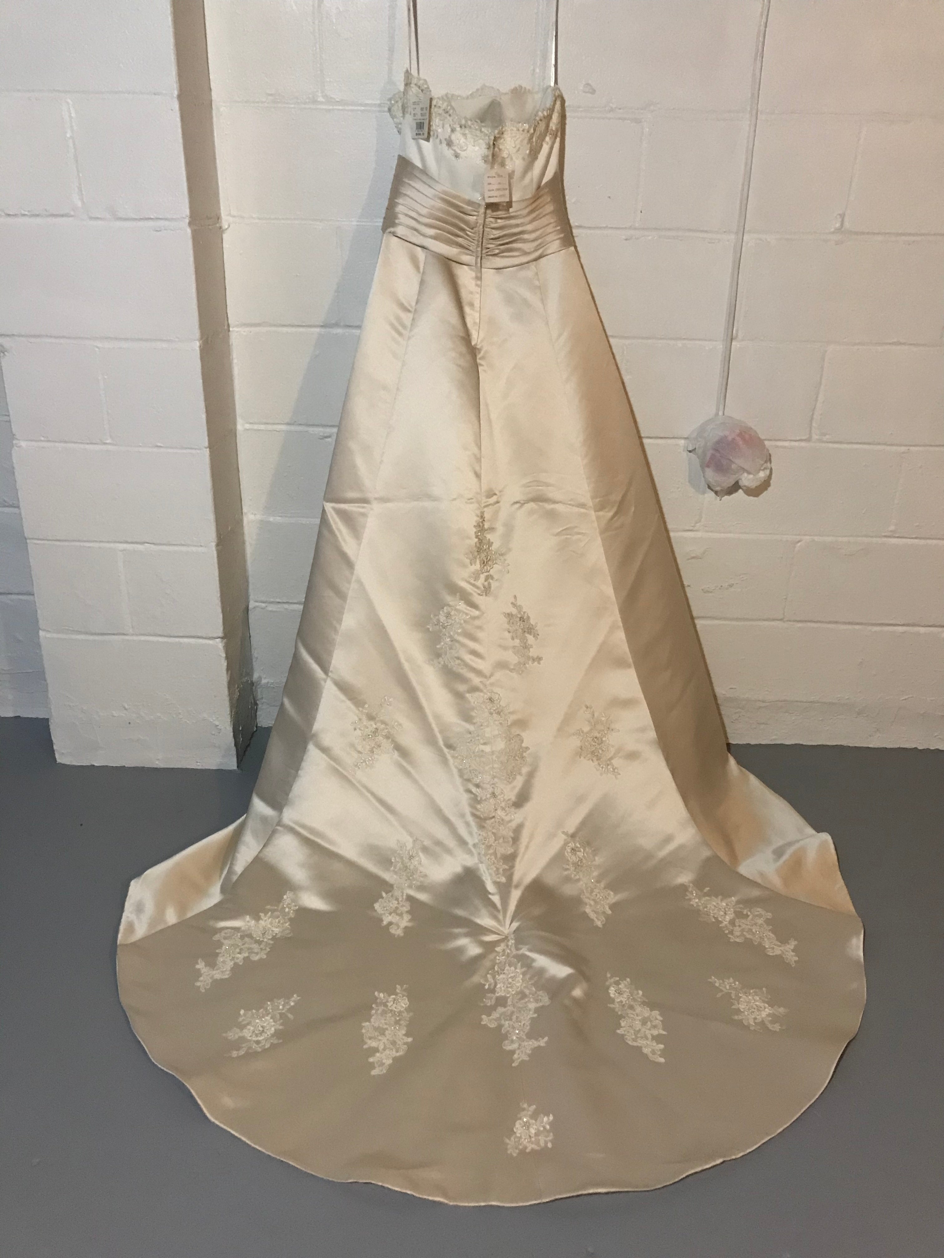 gold david's bridal dress Lace Rose Gold Wedding Dress Davids Bridal Sale David's Bridal Rose Gold Cheap Sale Timeless Elegance From