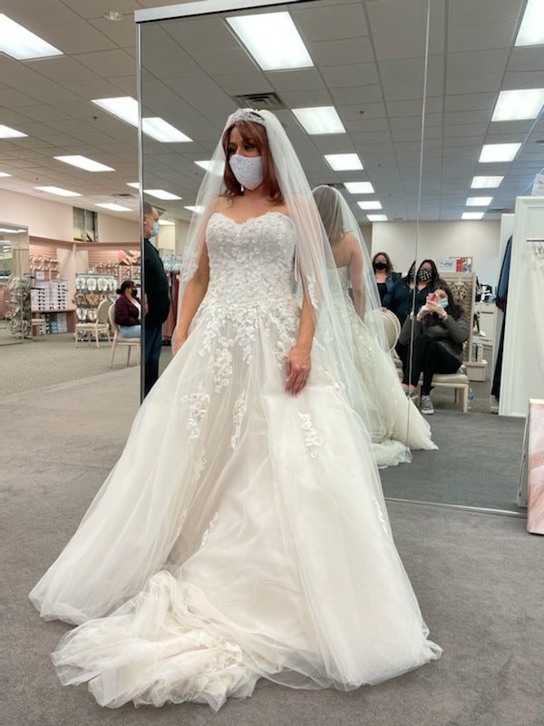 david's bridal dress fitting Davids Bridal Dress Sizing Review