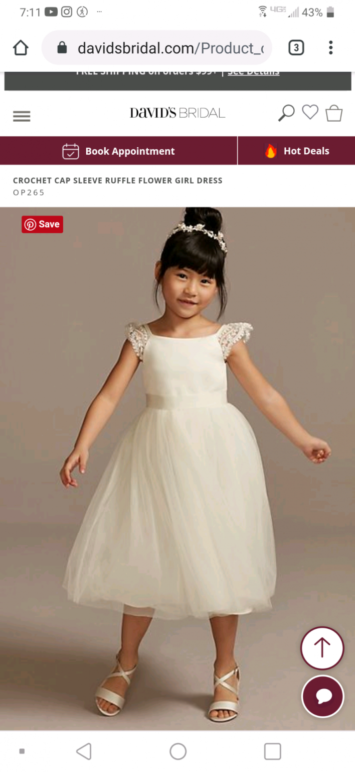 Davids Bridal Flower Girl Dresses