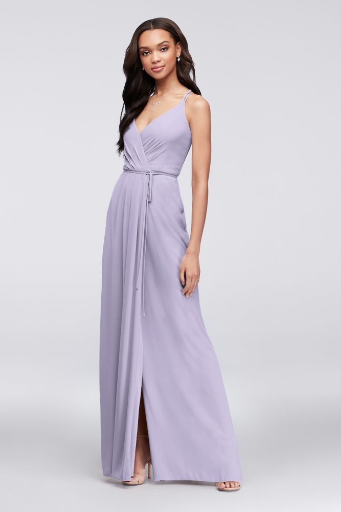 Davids Bridal Wrap Dress hotsell