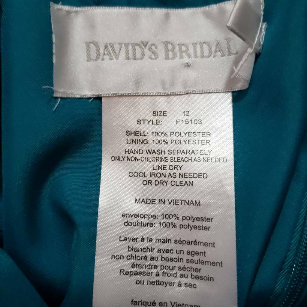 David s Bridal F15103 Nearly Newlywed