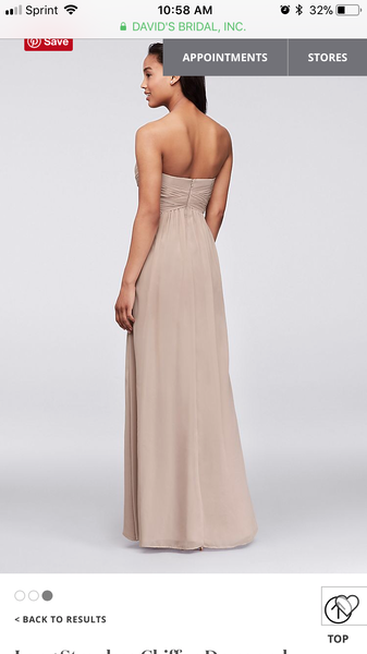 David s Bridal F15555 PreOwnedWeddingDresses