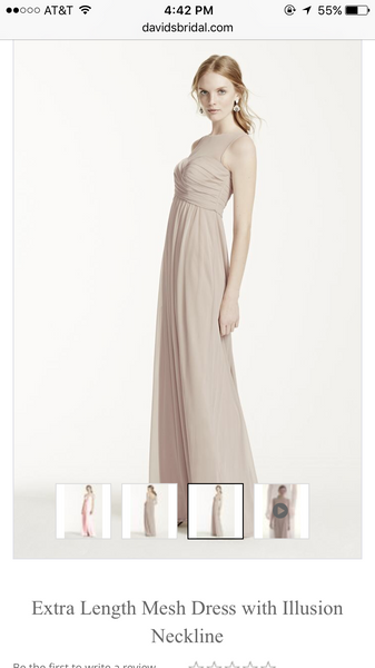 David s Bridal F15927 PreOwnedWeddingDresses