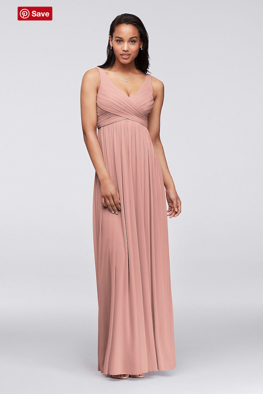 david's bridal ballet pink bridesmaid dress Ballet Pink Bridesmaid Dresses Davids Bridal
