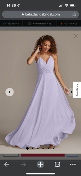 David's bridal hot sale iris color