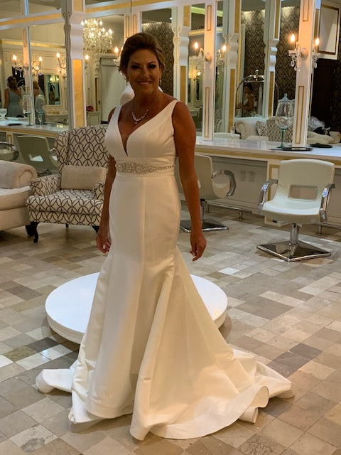 David's bridal shop fit and flare