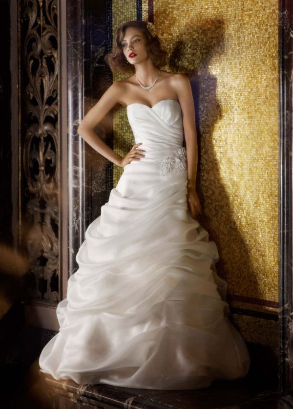 Strapless Galina Bridal David's Bridal Galina Signature Sweetheart