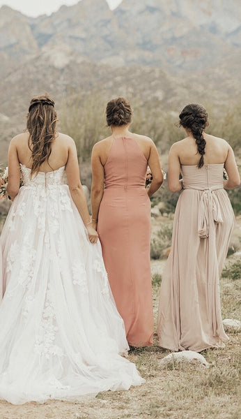 David's bridal clearance desert coral