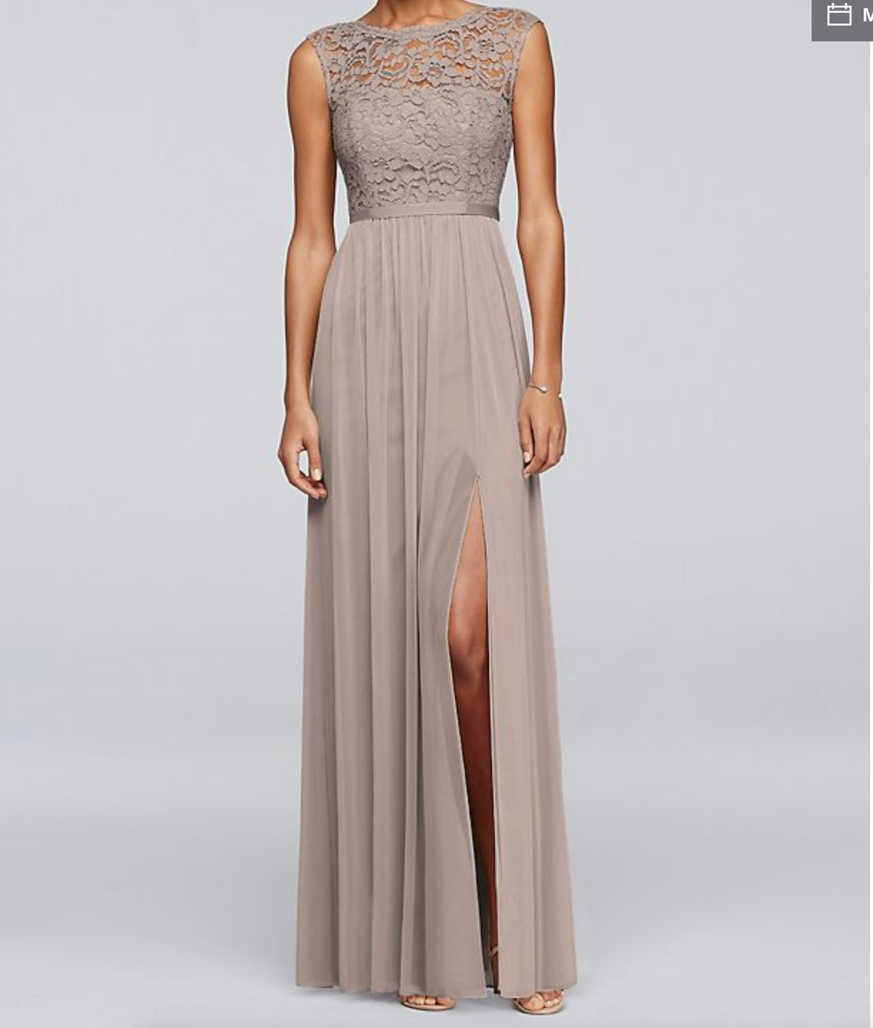 Best davids bridal bridesmaid lace Factory Sale Black Friday