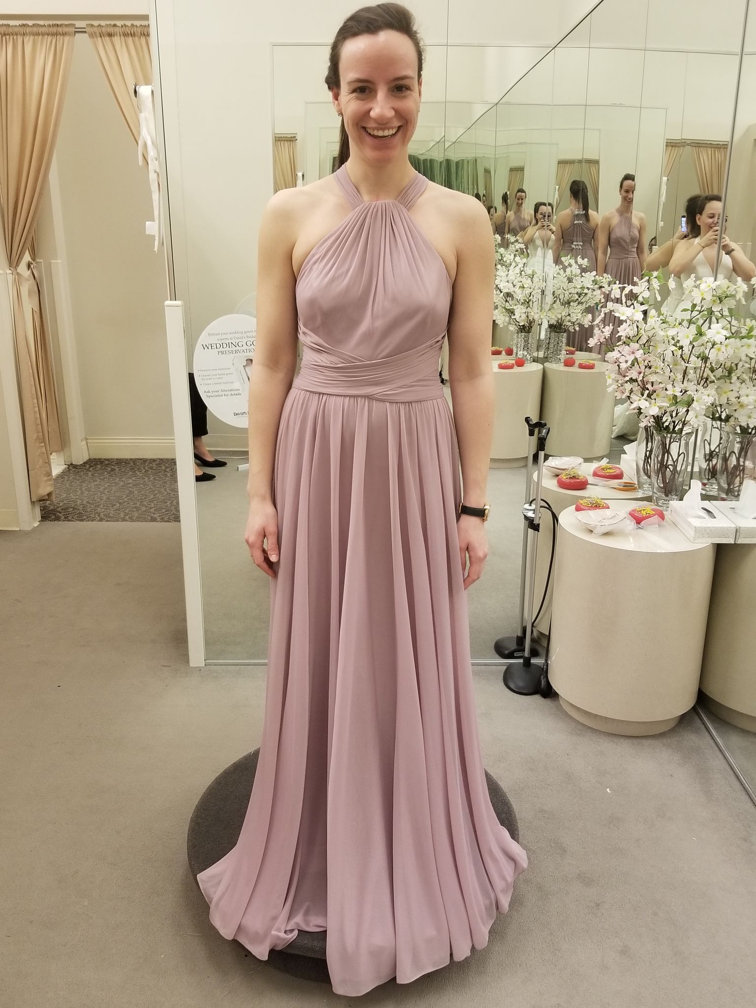 Bridesmaid Gowns David's Bridal F19931 David's Bridal Long