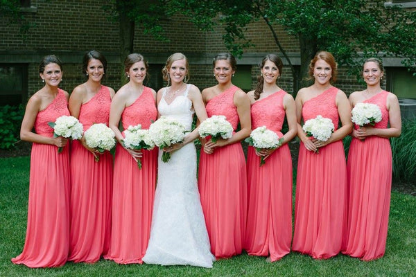 David's bridal guava top bridesmaid dresses