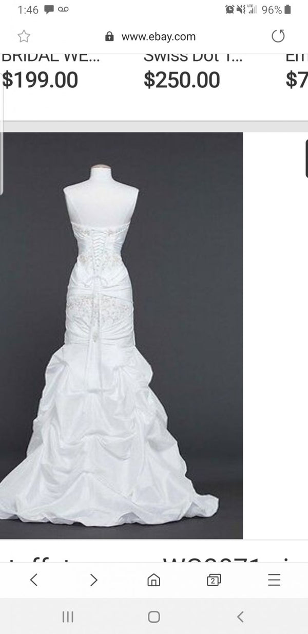 David's Bridal WG3071 – Nearly Newlywed