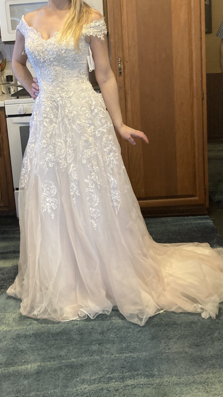 david's bridal princess wedding dress Our biggest congratulations to the peoples princess @selenagomez Throwback to when Selena sported our dress on tv... shop the link in our bio to wear the same style for your