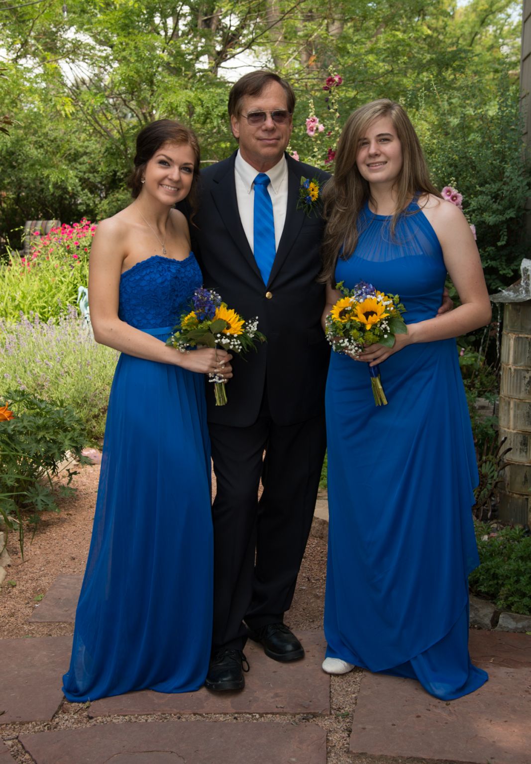 Cobalt blue bridesmaid hot sale dresses david bridal