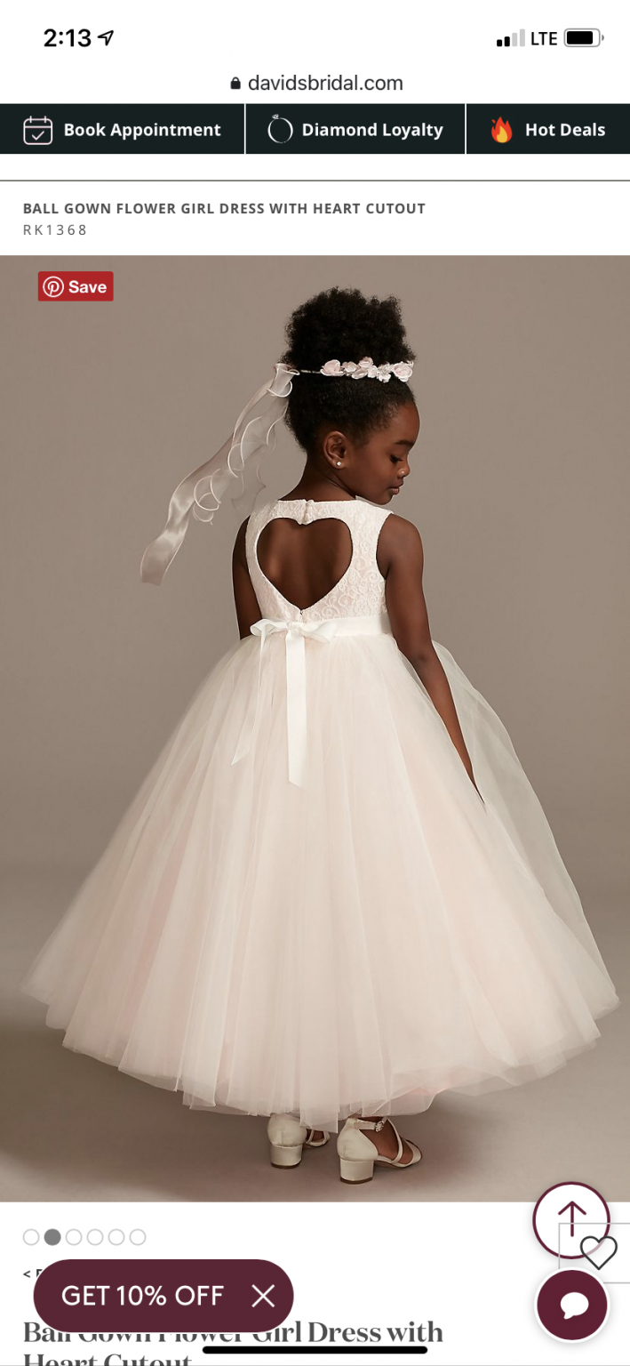 Rk1368 flower online girl dress