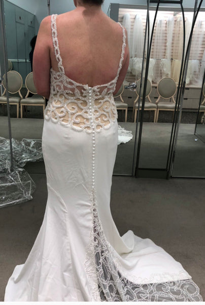 David s Bridal Galina Signature sv771 PreOwnedWeddingDresses