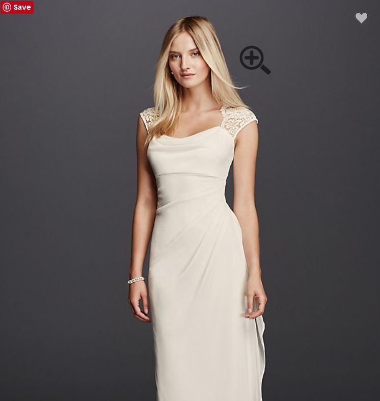 David's bridal outlet cap sleeve