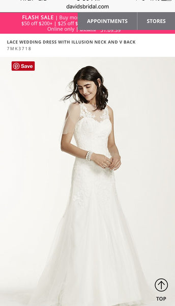 David's bridal sale flash sale