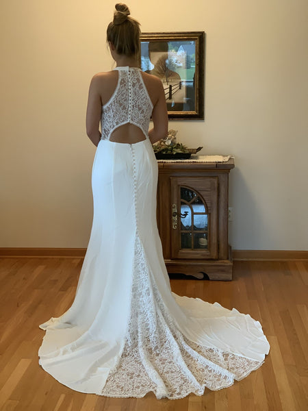 Open Back Wedding Dress David s Bridal