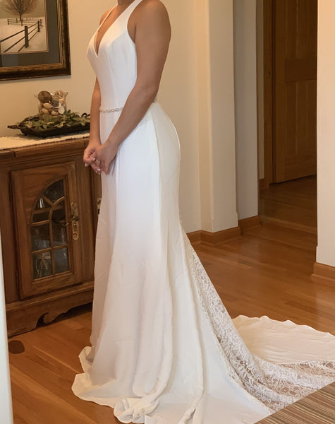 Open Back Wedding Dress David s Bridal