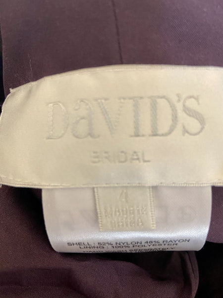 F18031 david's outlet bridal