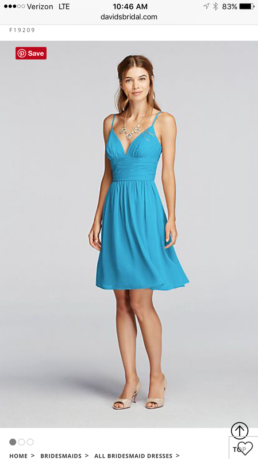 Chiffon Dress Davids Bridal Bridesmaid Dresses Short Dresses