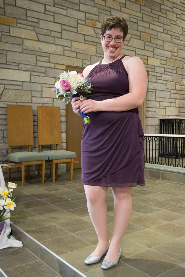 Purple dress david's bridal best sale