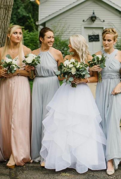 david s bridal halter bridesmaid dress