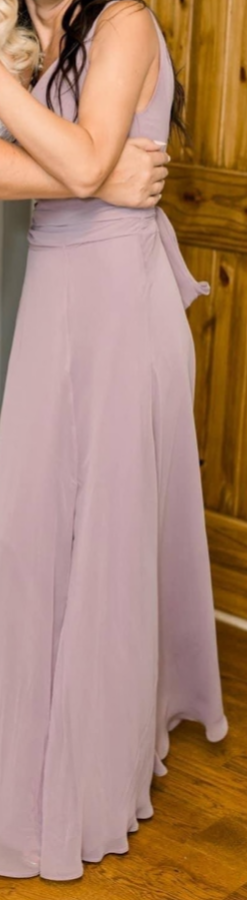 David's bridal lavender outlet dress