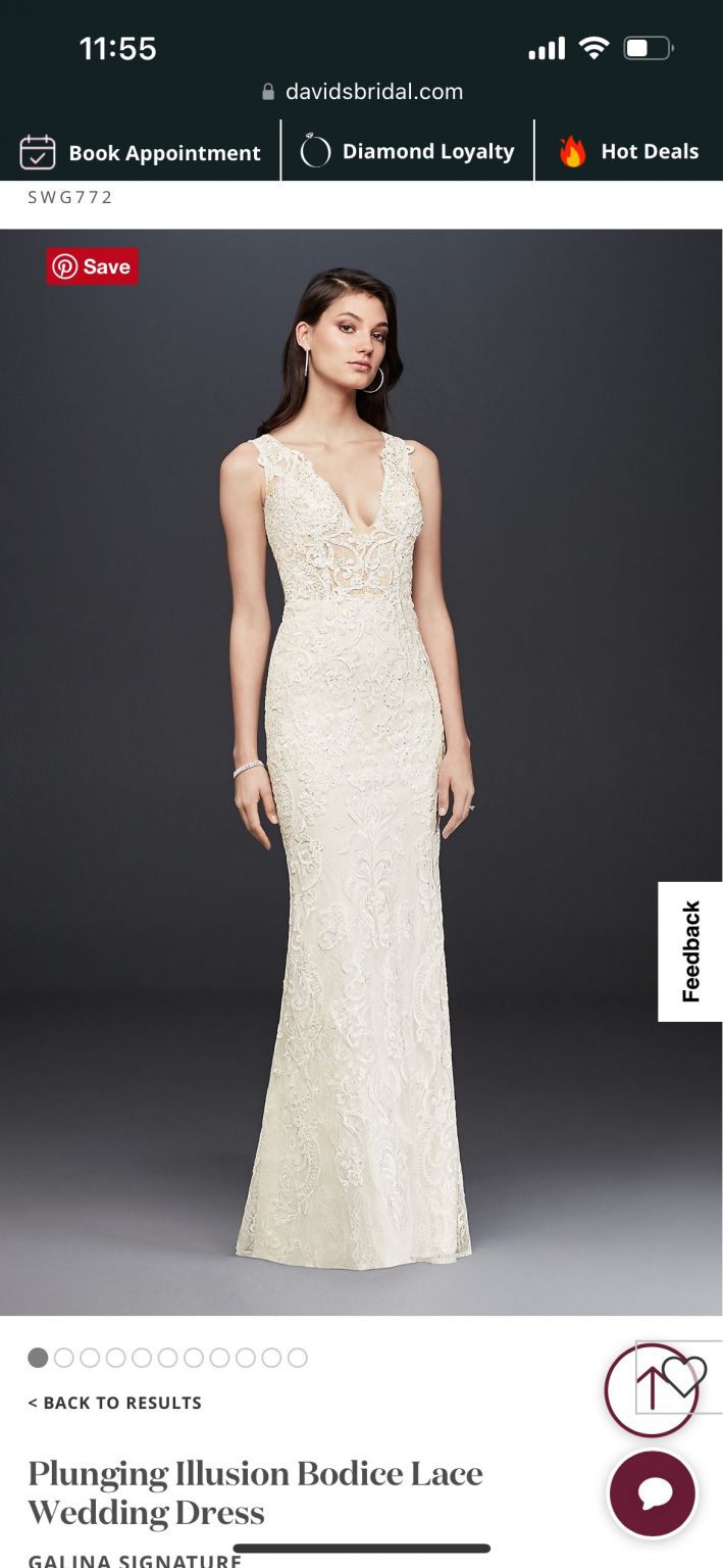 David's Bridal Swg772 – Nearly Newlywed - Main Image