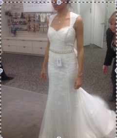 David's Bridal VW9768 – Nearly Newlywed