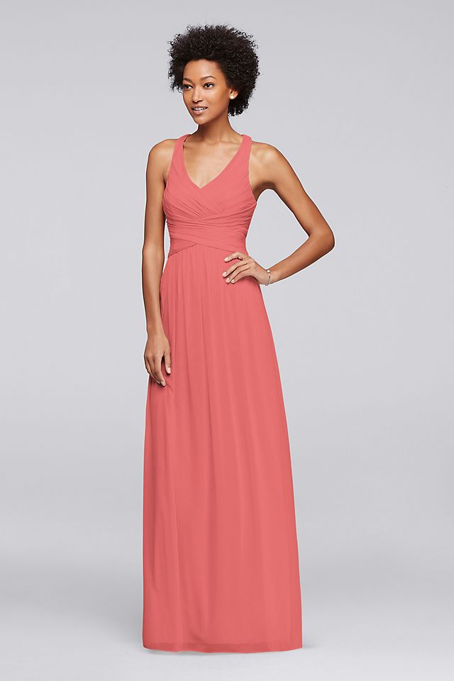 Peach bridesmaid dresses david's bridal clearance